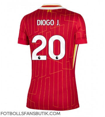 Liverpool Diogo Jota #20 Replika Hemmatröja Damer 2024-25 Kortärmad